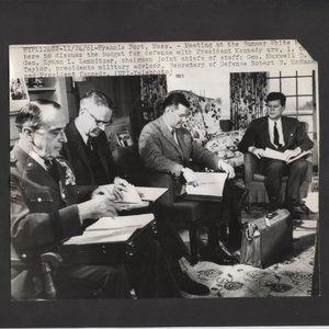 ORIGINAL WIRE PHOTO OF PRESIDENT JOHN F KENNEDY DATED 1961